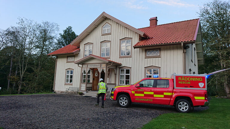 Automatiska brandlarm med lokal åtgärd